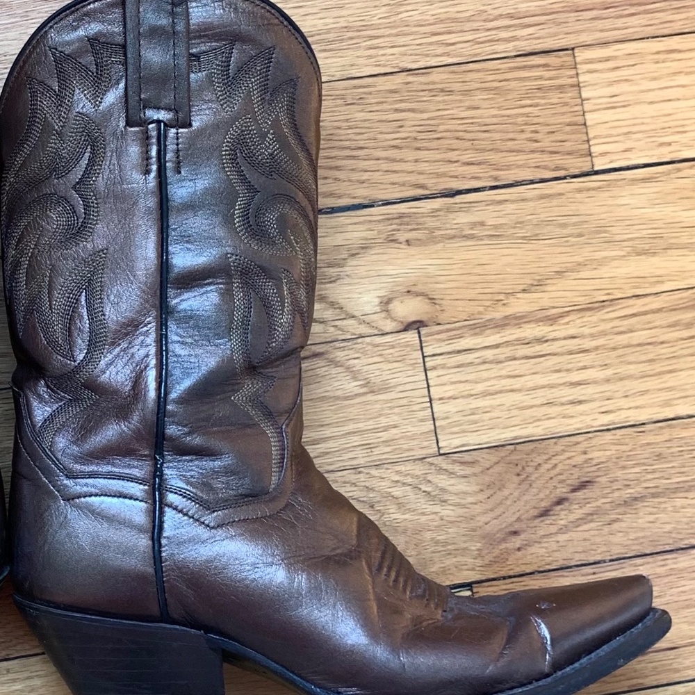VINTAGE Western Boot - FREE SHIPPING size 7.5